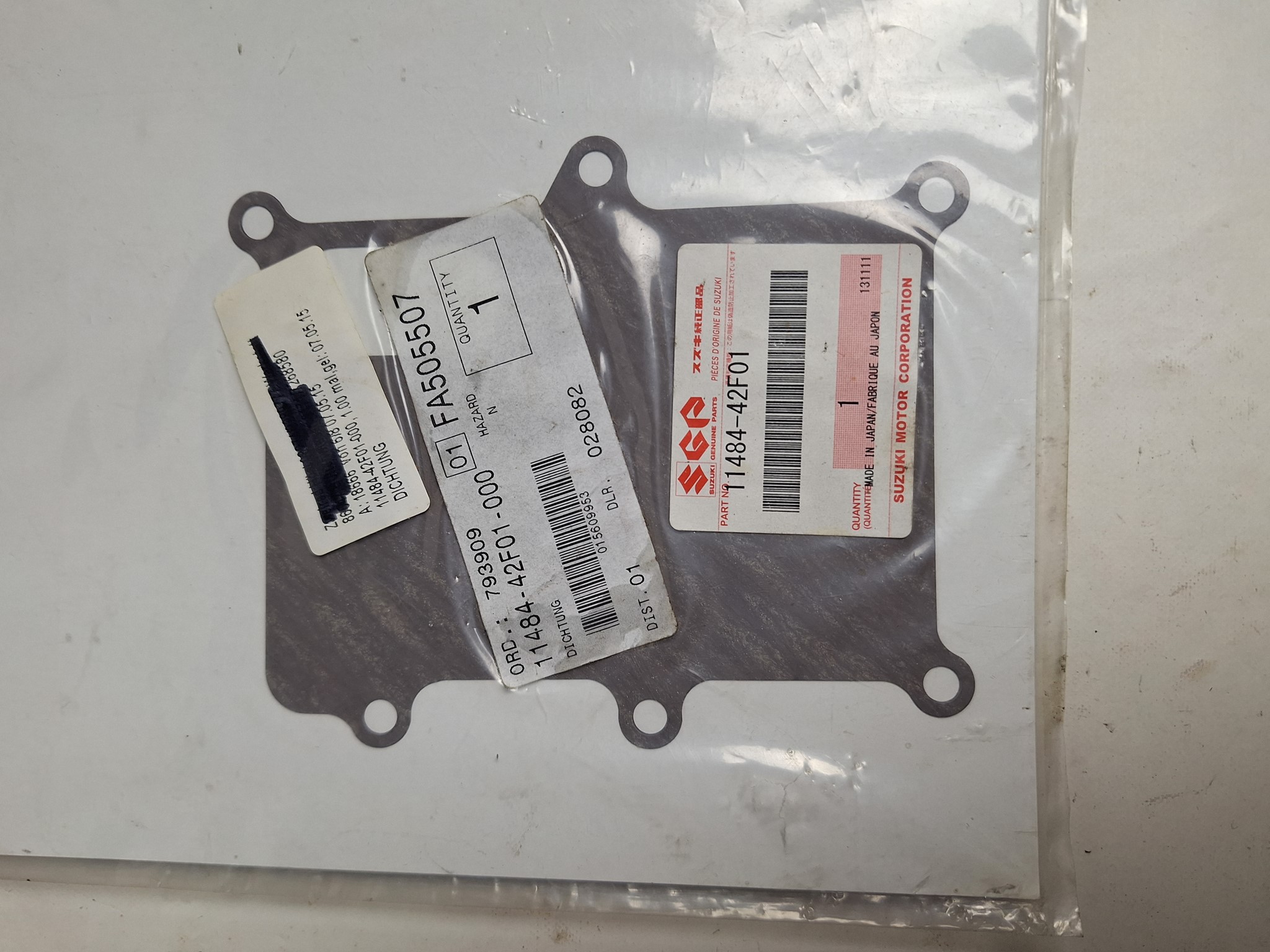 Picture of SUZUKI DICHTUNG 11484-42F01